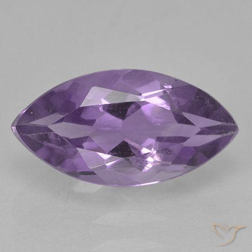 1.82ct طبيعي بنفسجى متوسط جمشت, ماركيز, قليلا جدا