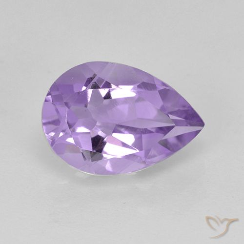 1.78ct طبيعي بنفسجى متوسط جمشت, شكل الكمثرى, VVS-VS