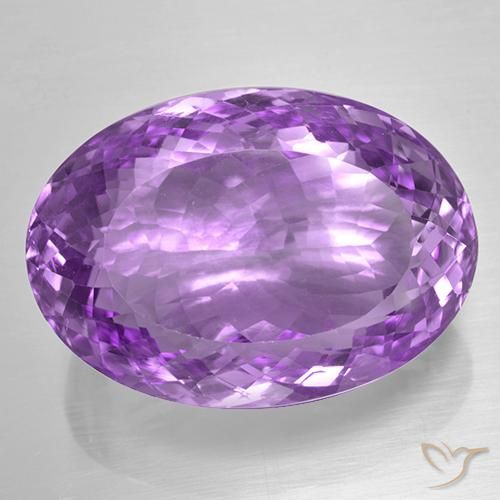 52.67ct طبيعي بنفسجي وردي جمشت, بيضوي, IF