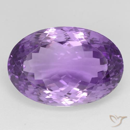 33.30ct طبيعي بنفسجى أرجوانى داكن-متوسط جمشت, بيضوي, IF