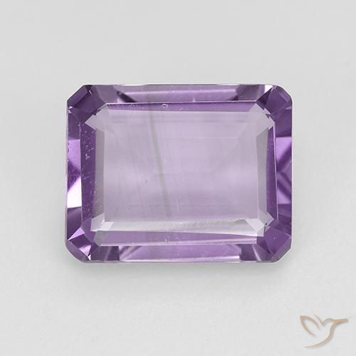 1.91ct طبيعي بنفسجى متوسط جمشت, قص الزمرد, VVS