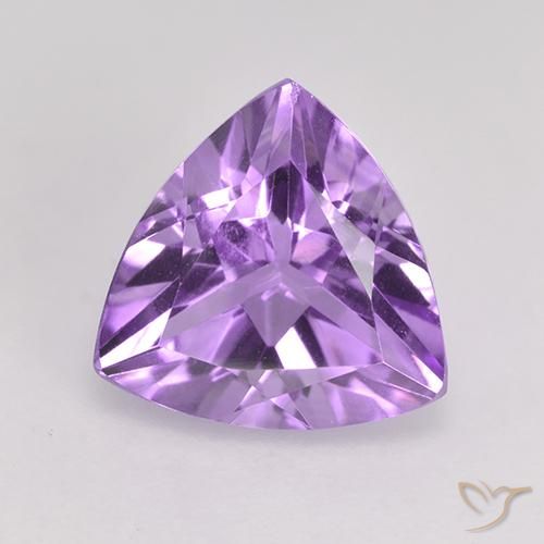2.34ct طبيعي بنفسجي وردي جمشت, مثلثى, VVS-VS
