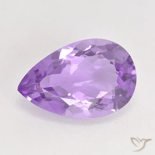 4.87ct طبيعي بنفسجي وردي جمشت, شكل الكمثرى, VVS-VS