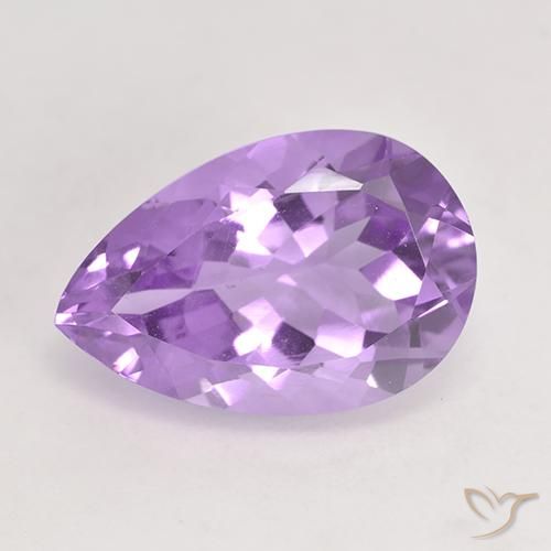5.47ct طبيعي بنفسجى وردى متوسط جمشت, شكل الكمثرى, VVS-VS