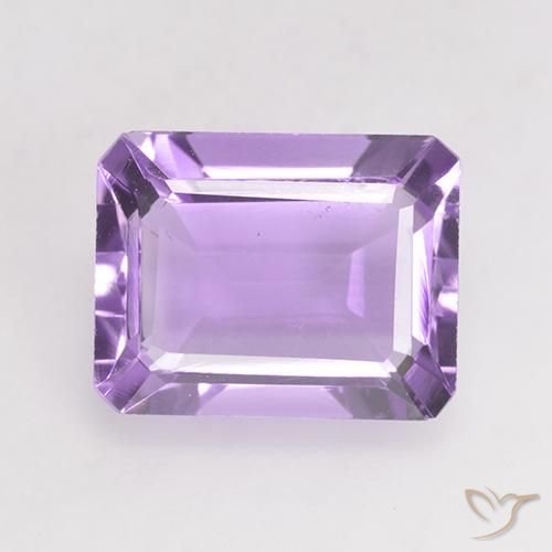 2.02ct طبيعي بنفسجى متوسط جمشت, قص الزمرد, قليلا جدا