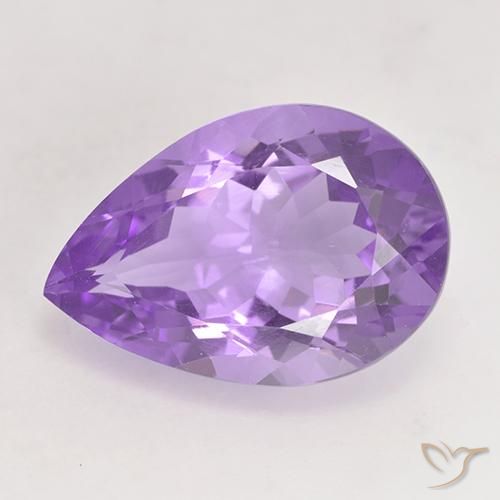 5.07ct طبيعي بنفسجي وردي جمشت, شكل الكمثرى, VVS-VS