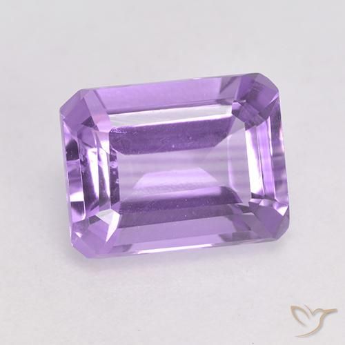 2.18ct طبيعي بنفسجى متوسط جمشت, قص الزمرد, VVS-VS