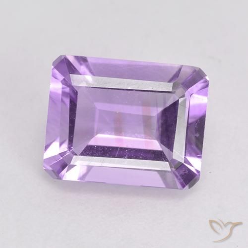 2.19ct طبيعي بنفسجى وردى فاتح جمشت, قص الزمرد, VVS-VS