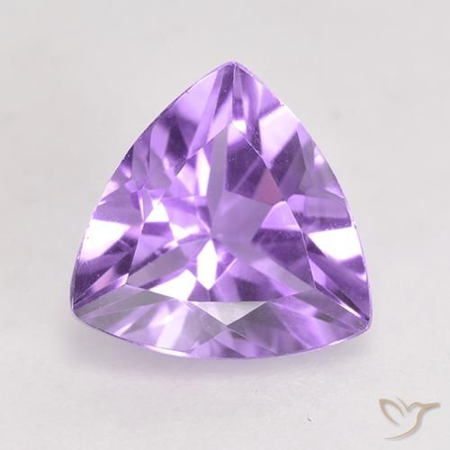 1.54ct طبيعي بنفسجى متوسط جمشت, مثلثى, قليلا جدا