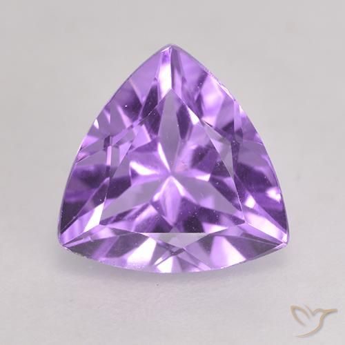1.66ct طبيعي بنفسجي وردي جمشت, مثلثى, قليلا جدا