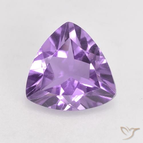 1.56ct طبيعي بنفسجى غامق جمشت, مثلثى, قليلا جدا