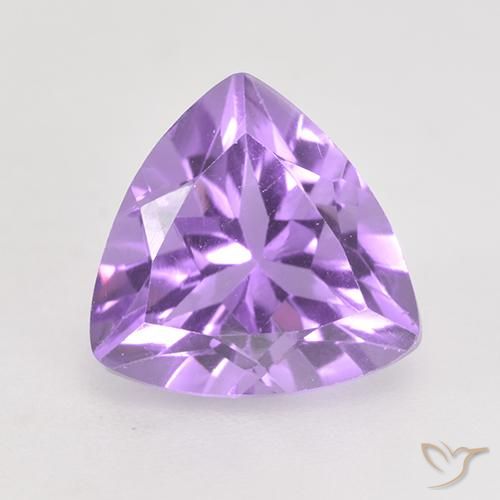 1.92ct طبيعي بنفسجى متوسط جمشت, مثلثى, قليلا جدا
