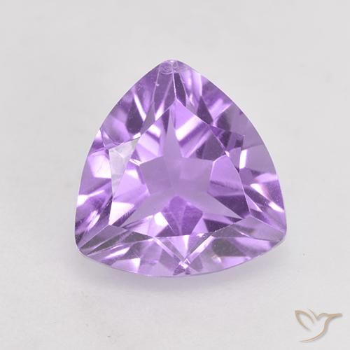 1.59ct طبيعي بنفسجى متوسط جمشت, مثلثى, قليلا جدا