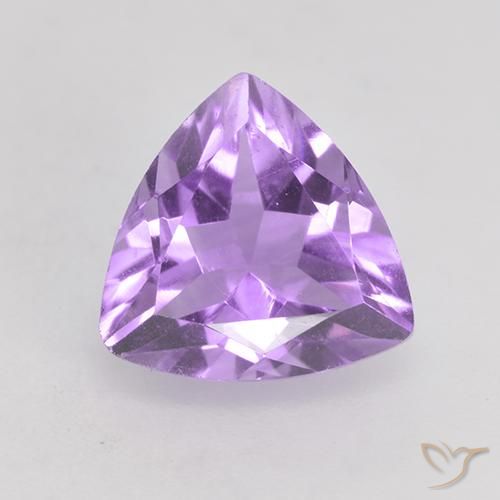 1.65ct طبيعي بنفسجي وردي جمشت, مثلثى, قليلا جدا