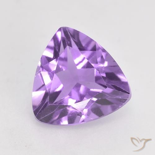 1.62ct طبيعي بنفسجي وردي جمشت, مثلثى, قليلا جدا