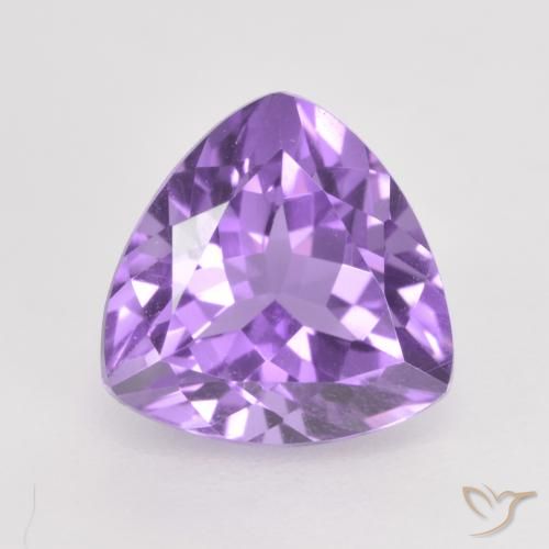 1.86ct طبيعي بنفسجى متوسط جمشت, مثلثى, قليلا جدا