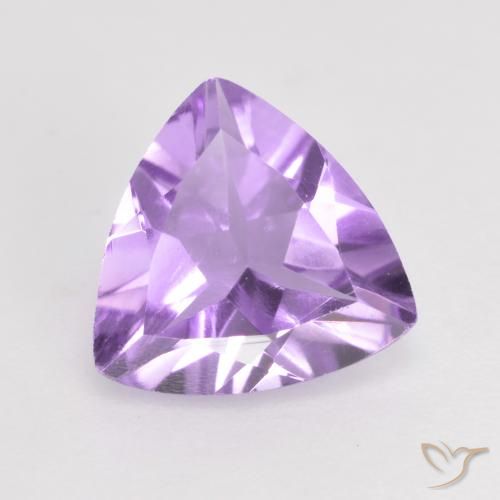 1.35ct طبيعي بنفسجى سوسنى جمشت, مثلثى, قليلا جدا
