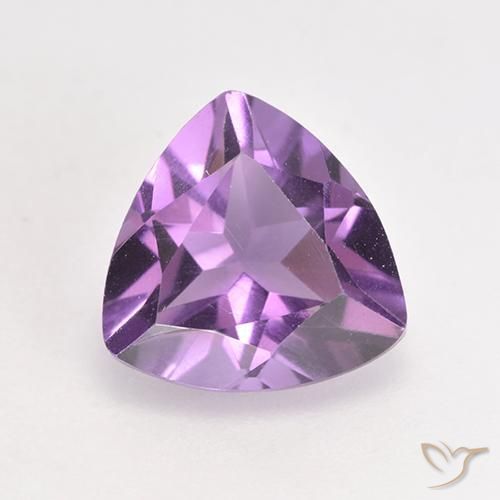 1.61ct طبيعي بنفسجي وردي جمشت, مثلثى, قليلا جدا