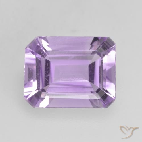2.07ct طبيعي بنفسجى سوسنى غامق جمشت, قص الزمرد, VVS-VS