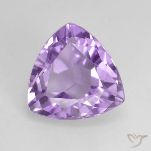 3.12ct طبيعي بنفسجي وردي جمشت, مثلثى, قليلا جدا