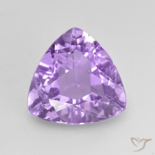 2.70ct طبيعي بنفسجى متوسط جمشت, مثلثى, VVS-VS