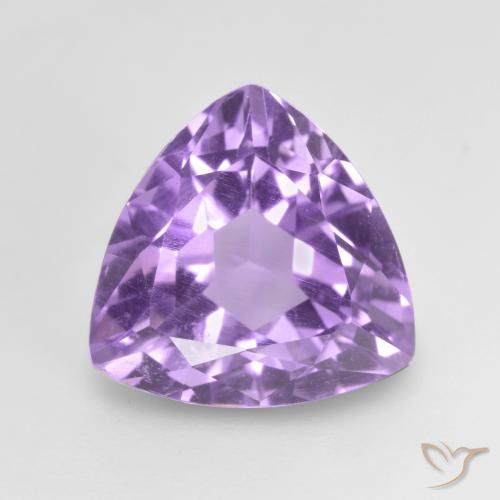 3.02ct طبيعي بنفسجي وردي جمشت, مثلثى, VVS-VS