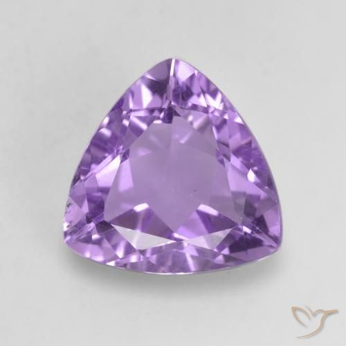 2.68ct طبيعي بنفسجى متوسط جمشت, مثلثى, VVS-VS