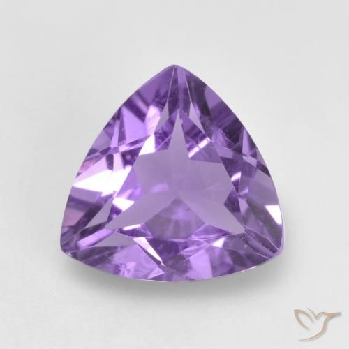 1.39ct طبيعي بنفسجى متوسط جمشت, مثلثى, VVS-VS