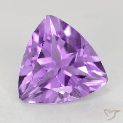 1.99ct طبيعي بنفسجى أرجوانى غامق جمشت, مثلثى, VVS-VS
