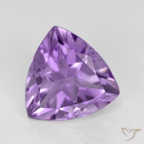 2.30ct طبيعي بنفسجى متوسط جمشت, مثلثى, VVS-VS