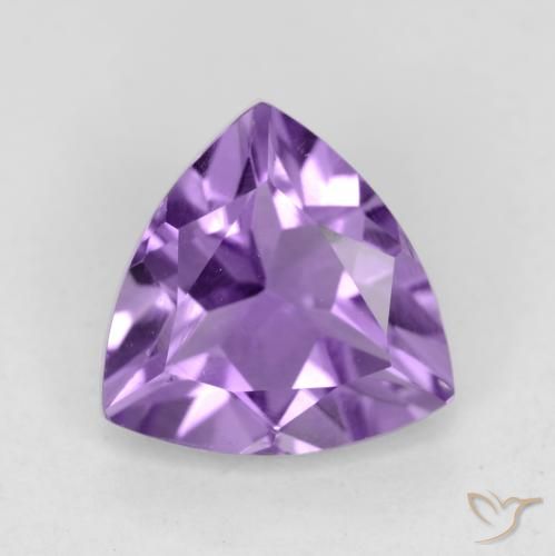 1.93ct طبيعي بنفسجى غامق جمشت, مثلثى, VVS-VS