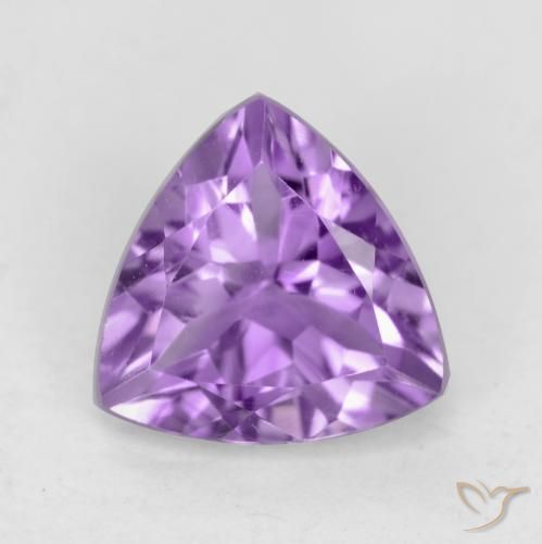 2.19ct طبيعي بنفسجى متوسط جمشت, مثلثى, VVS-VS