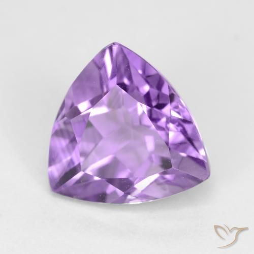 2.30ct طبيعي بنفسجى متوسط جمشت, مثلثى, VVS-VS