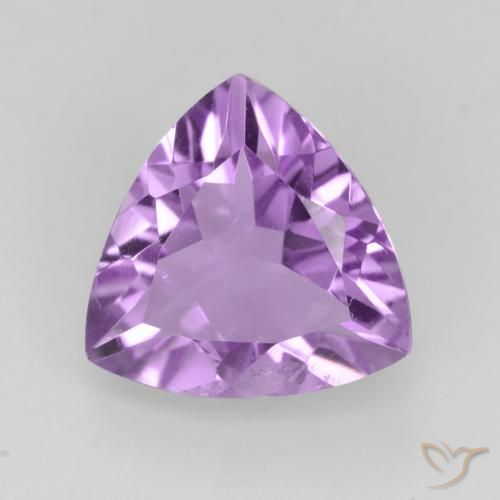 2.07ct طبيعي بنفسجى أرجوانى متوسط جمشت, مثلثى, قليلا جدا