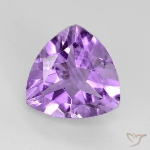 2.23ct طبيعي بنفسجى أرجوانى متوسط جمشت, مثلثى, قليلا جدا