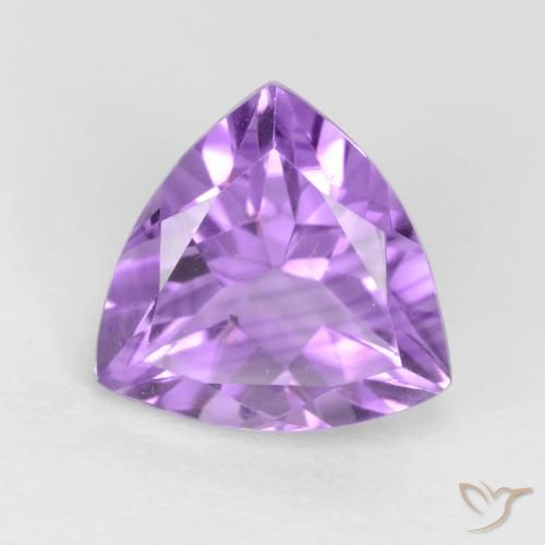 2.32ct طبيعي بنفسجى متوسط جمشت, مثلثى, VVS-VS
