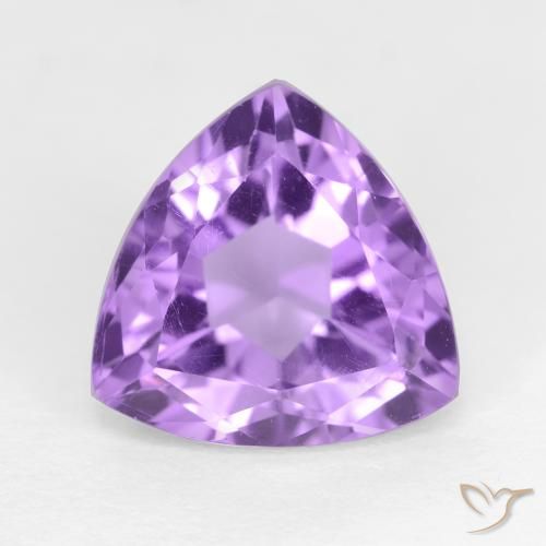 3.16ct طبيعي بنفسجى متوسط جمشت, مثلثى, قليلا جدا