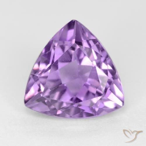 3.03ct طبيعي بنفسجى متوسط جمشت, مثلثى, قليلا جدا
