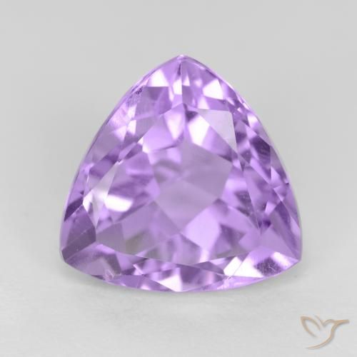 3.02ct طبيعي بنفسجى متوسط جمشت, مثلثى, قليلا جدا