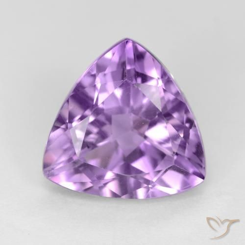 2.86ct طبيعي بنفسجي وردي جمشت, مثلثى, قليلا جدا