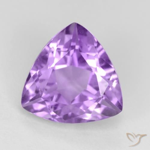 3.01ct طبيعي بنفسجى متوسط جمشت, مثلثى, قليلا جدا