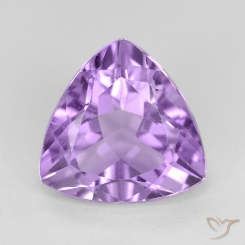 3.01ct طبيعي بنفسجي وردي جمشت, مثلثى, قليلا جدا