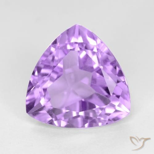3.04ct طبيعي بنفسجى متوسط جمشت, مثلثى, قليلا جدا