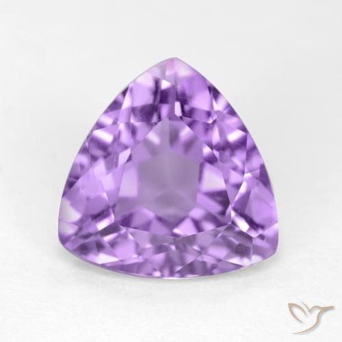 2.89ct طبيعي بنفسجي وردي جمشت, مثلثى, قليلا جدا