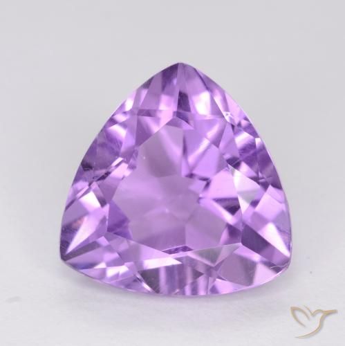 2.85ct طبيعي بنفسجي وردي جمشت, مثلثى, VVS-VS