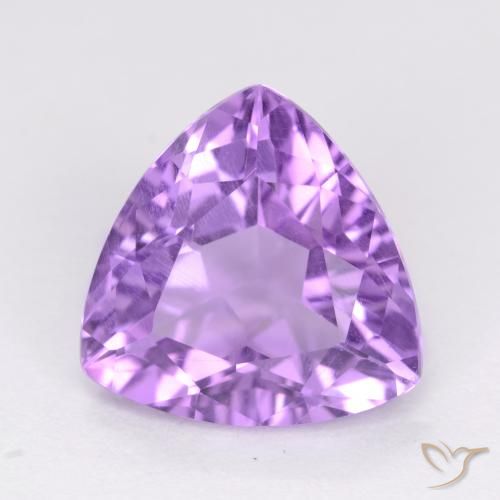 2.83ct طبيعي بنفسجي وردي جمشت, مثلثى, قليلا جدا