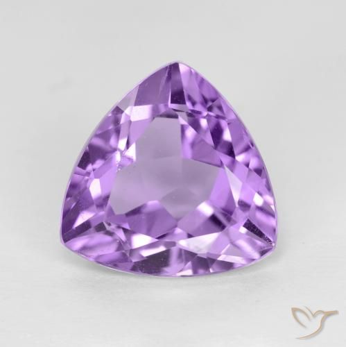 2.84ct طبيعي بنفسجي وردي جمشت, مثلثى, قليلا جدا