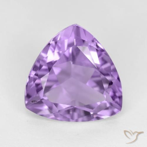 2.76ct طبيعي بنفسجى متوسط جمشت, مثلثى, VS-SI