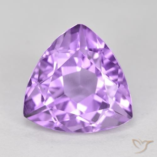 2.94ct طبيعي بنفسجى متوسط جمشت, مثلثى, VVS-VS