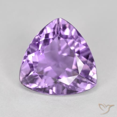 2.89ct طبيعي بنفسجي وردي جمشت, مثلثى, قليلا جدا